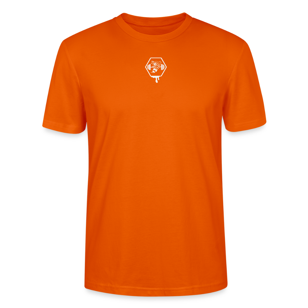 T-shirt graphique homme-orange